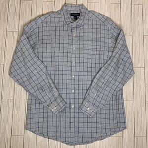 Brooks Brothers Irish Linen Long-sleeve Button-down Men’s M Shirt